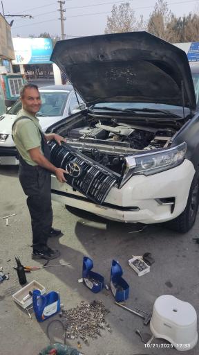 عکس صافکاری و PDR حسین