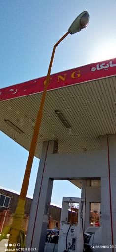 عکس پمپ گاز CNG