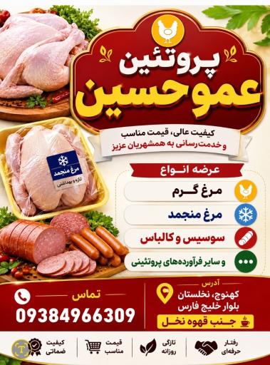 عکس پروتئین عمو حسین