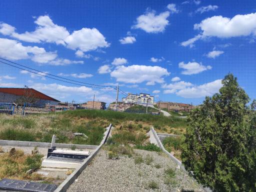 عکس قبرستان روستای توپراق قلعه