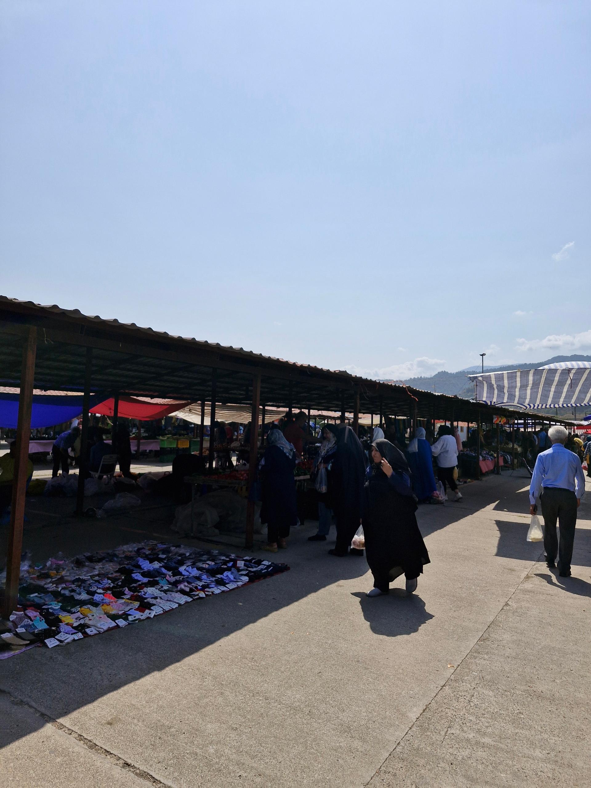 عکس بازارهای هفتگی رامسر