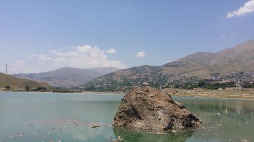 عکس دریاچه سد لتیان لواسان