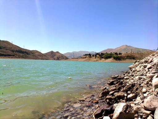 عکس دریاچه سد لتیان لواسان