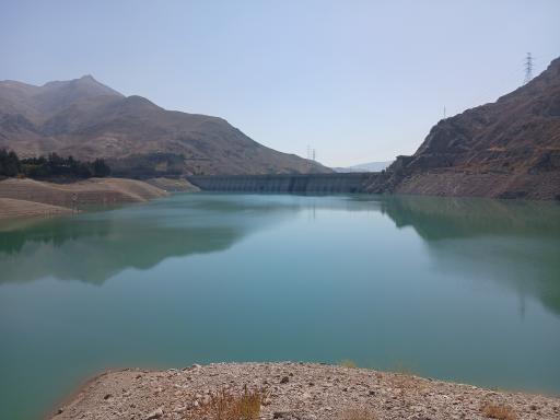 عکس دریاچه سد لتیان لواسان