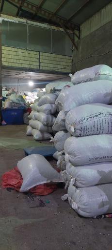 عکس کارگاه‌ آسیاب پلاستیک جمشید نظری