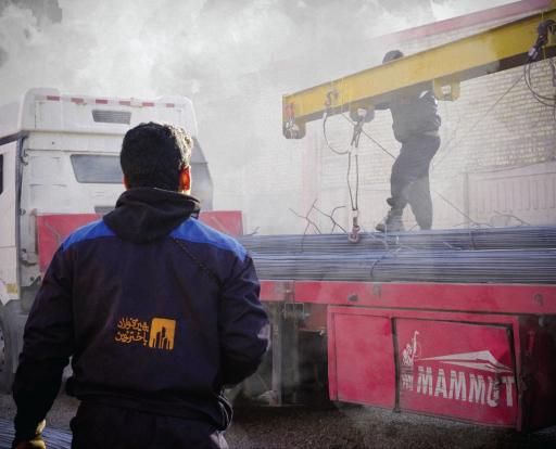 عکس انبار شرکت بهین فولاد باختر نوین 