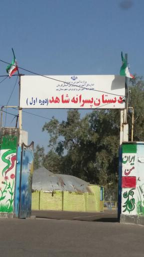 عکس دبستان پسرانه شاهد بم 