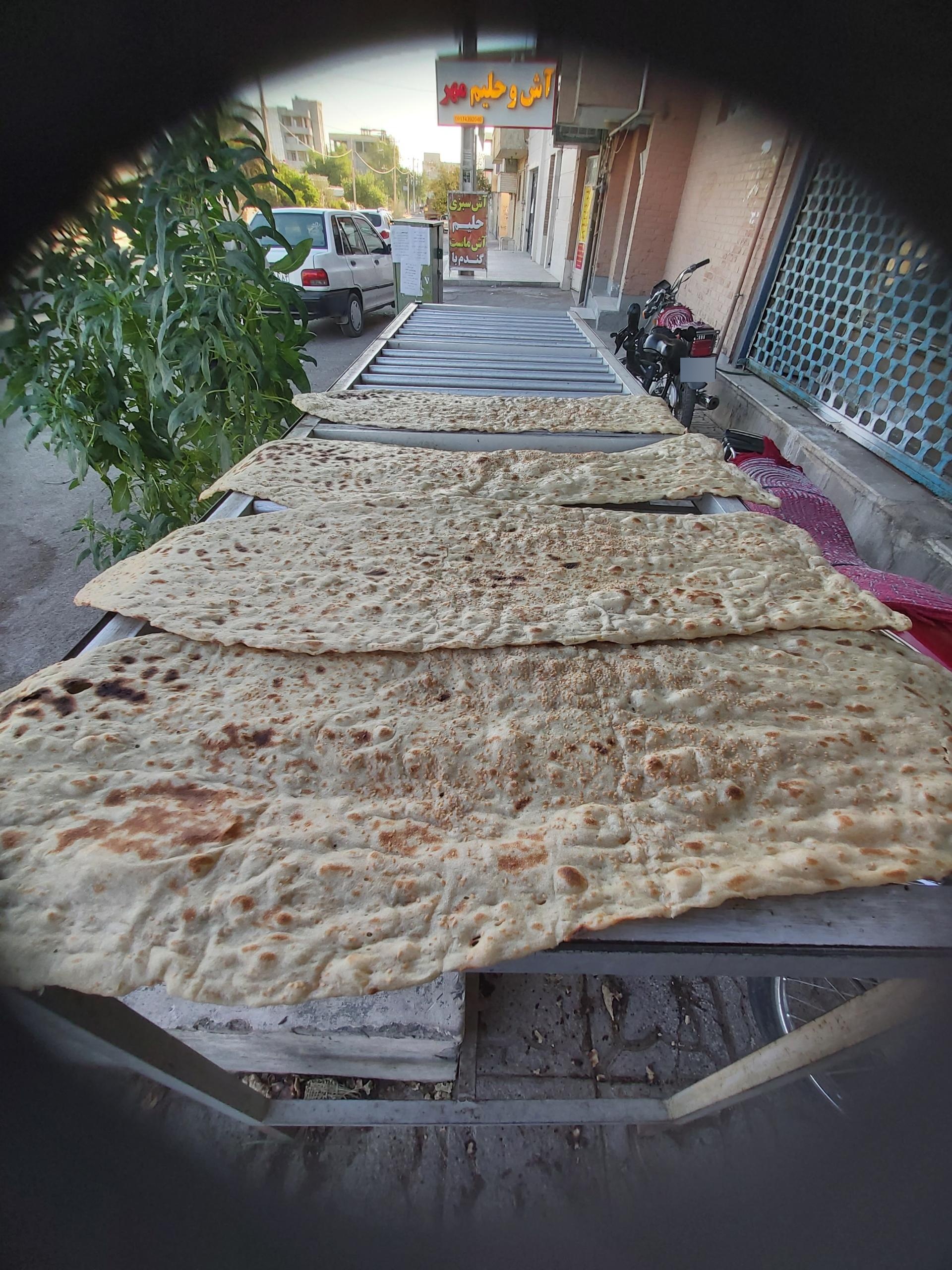 عکس نانوایی گندم