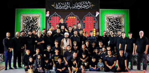 عکس مسجد حاج خدارحم هیئت طفلان مسلم