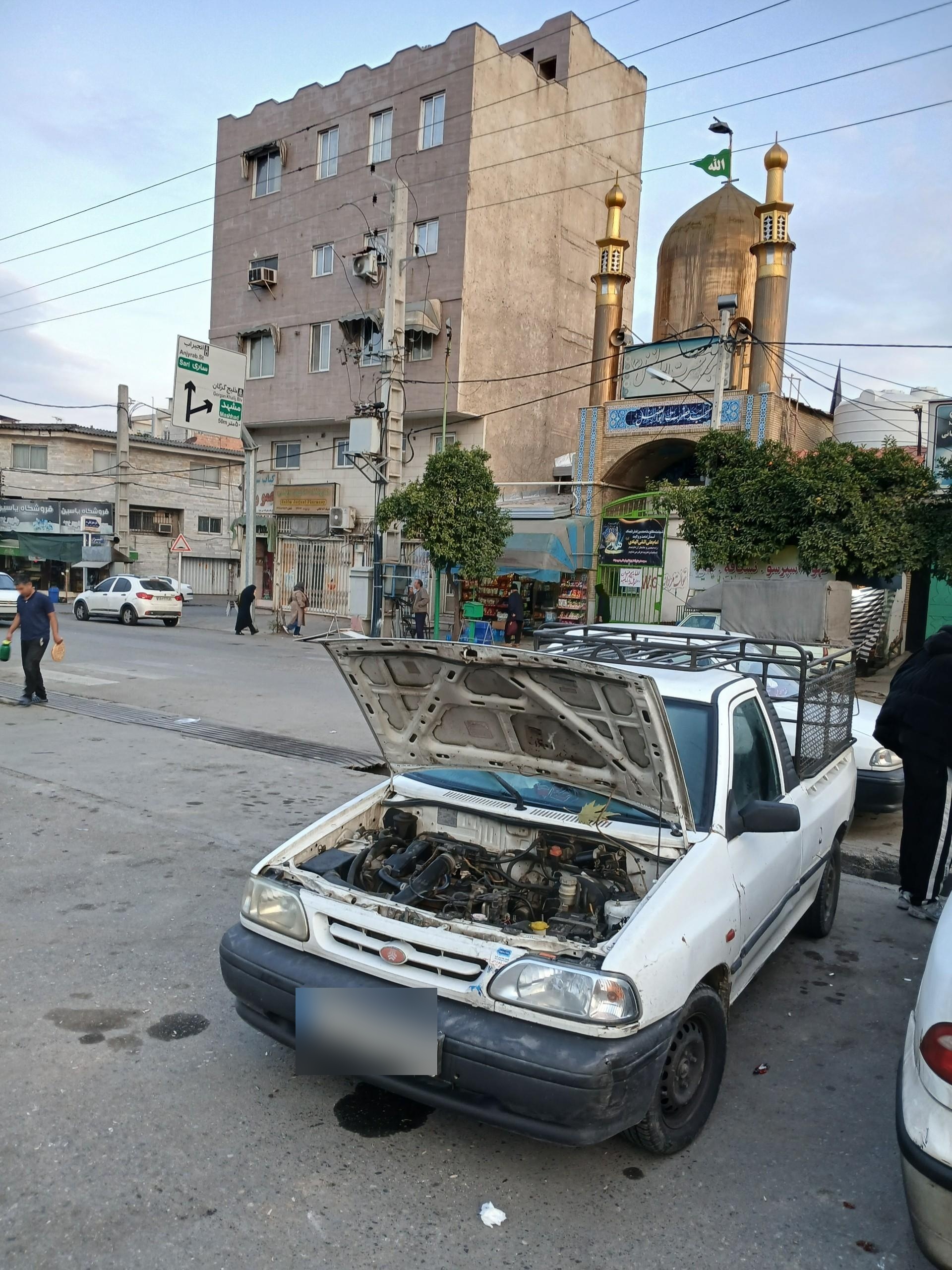 عکس مسجد شبانه روزی حضرت ابوالفضل (ع)
