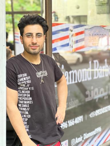 عکس آرایشگاه امیر دایموند