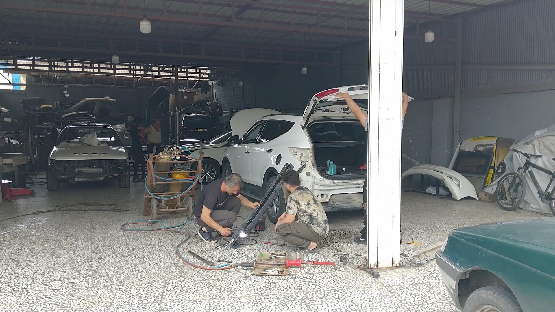 عکس صافکاری PDR تخصصی محمد ولی