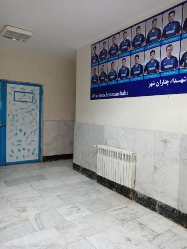عکس سالن ورزشی چنارانشهر
