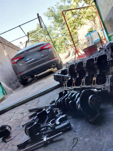 عکس تعمیرگاه خودرو جعفری