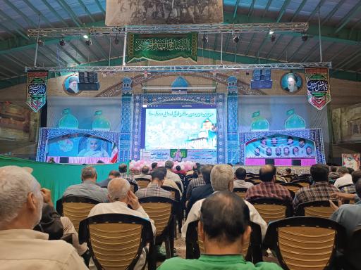 عکس حسینیه ثارالله (خیمه شهدای بسیج)