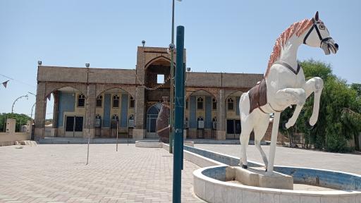 عکس تکیه حضرت ابوالفضل راوند