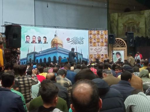 عکس حسینیه ثارالله (خیمه شهدای بسیج)