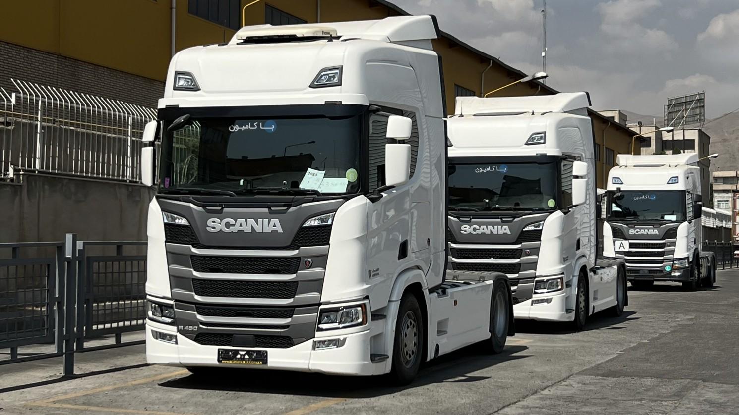 عکس نمایشگاه کامیون بادروج بندرعباس 