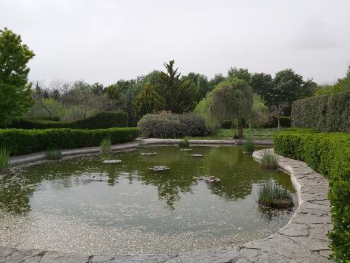 عکس دریاچه باغ گیاه‌شناسی تهران
