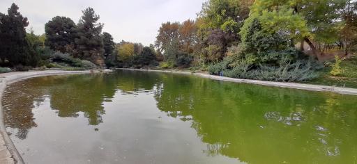 عکس دریاچه باغ گیاه‌شناسی تهران