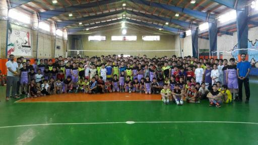 عکس کانون والیبال طاهر شعبه ۱