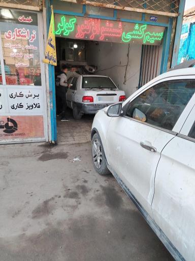 عکس برق و تنظیم موتور تاجیک