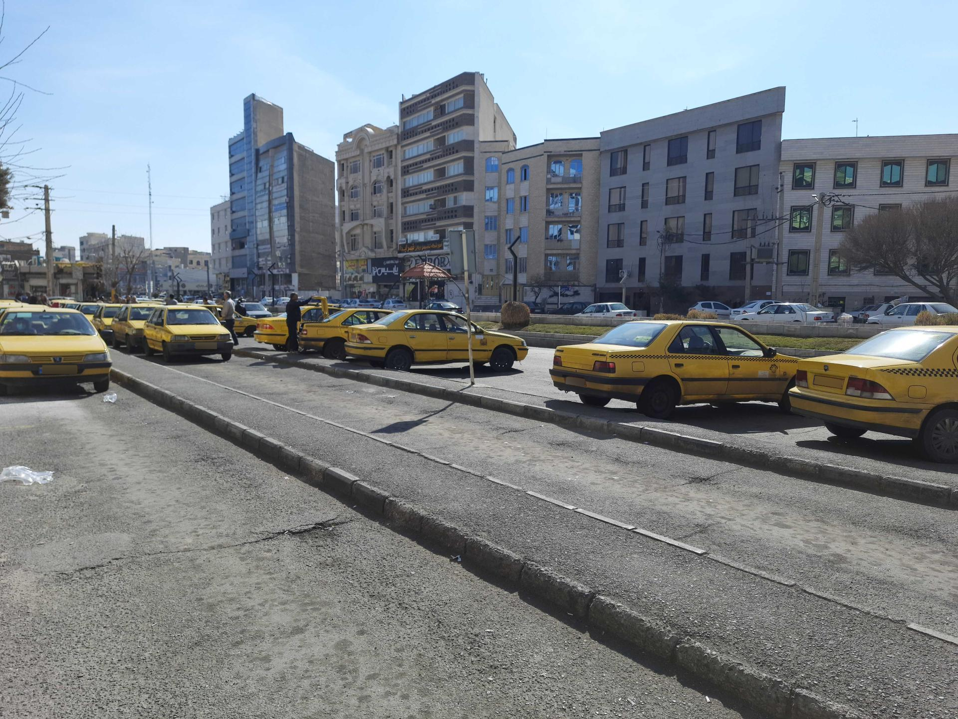 عکس ایستگاه تاکسی