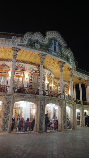 عکس حوض عمارت شاپوری 