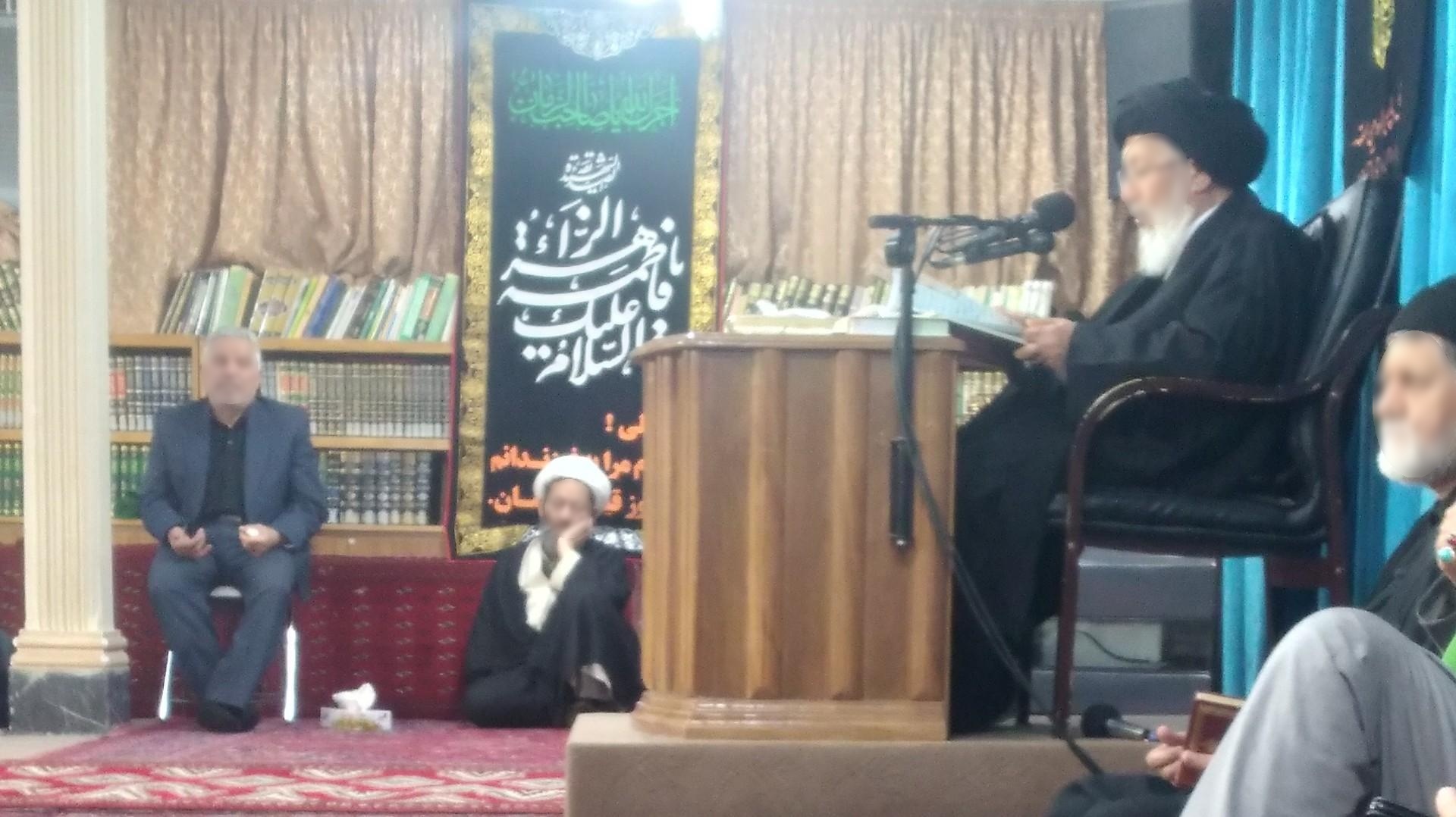 عکس بیت آیت الله سیدان