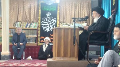 عکس بیت آیت الله سیدان