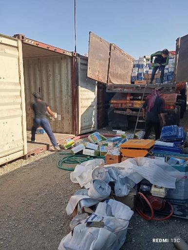 عکس انبار کانتینری آرین (امین زندیه)