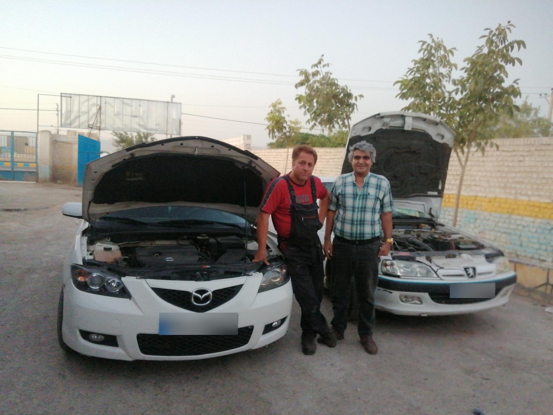 عکس تعمیرگاه مجاز ایران خودرو