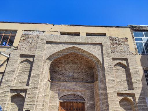 عکس مسجد و مدرسه حیدریه