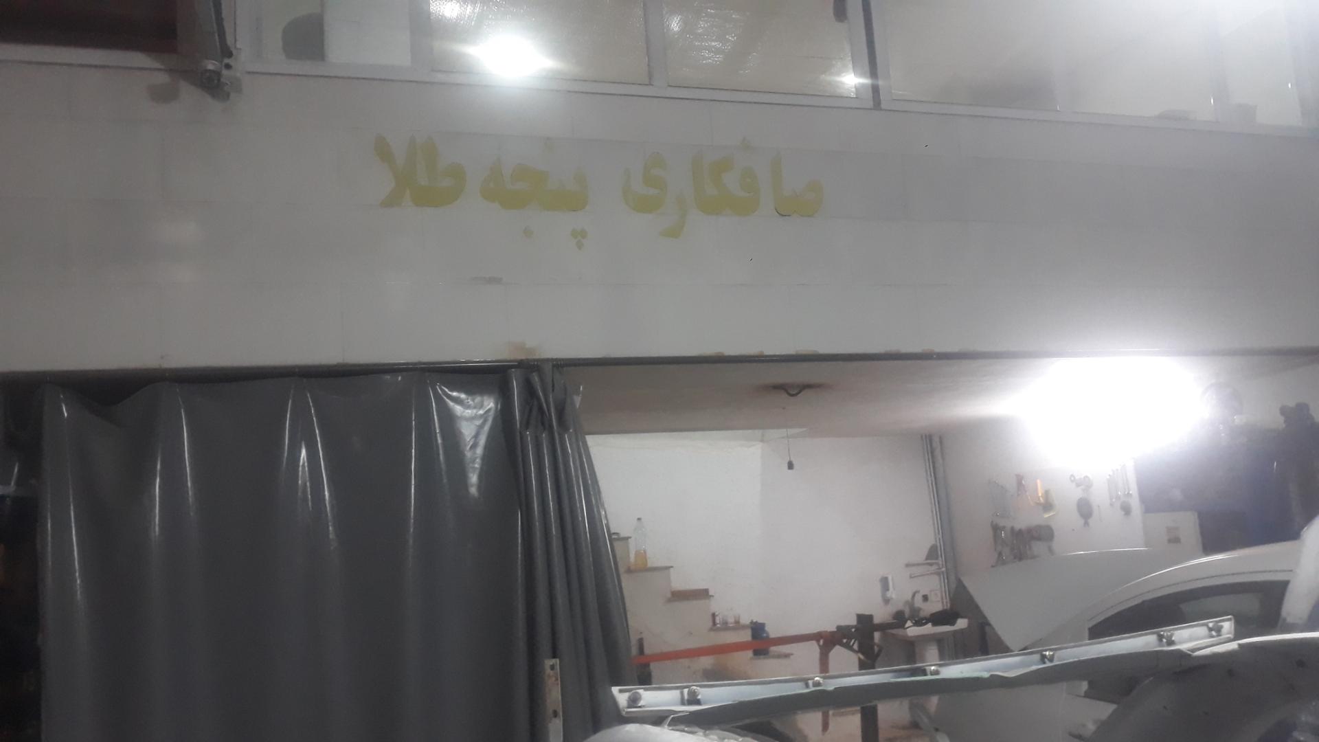 عکس صافکاری امیر پنجه طلا