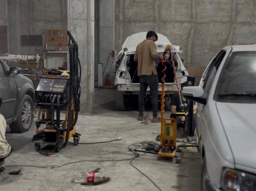 عکس صافکاری PDR اژدری آمل