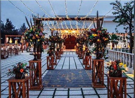 عکس باغ تالار شهرزاد