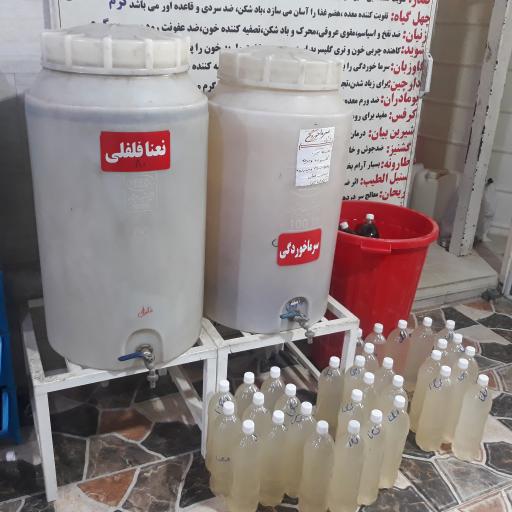 عکس کارگاه تولیدی عرقیجات سنتی قوام