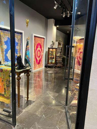 عکس فرش ابریشم نوید اکرادی