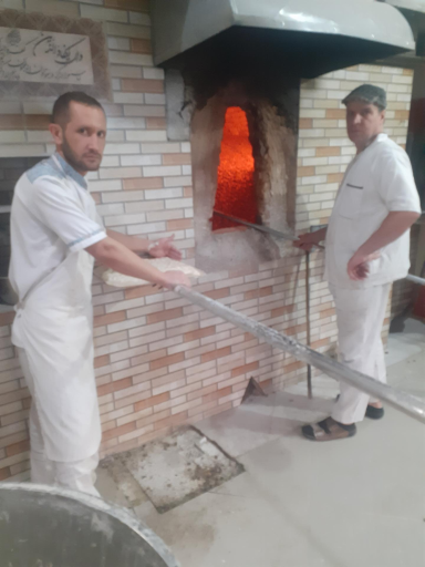 عکس نان سنگک شاطر حسین