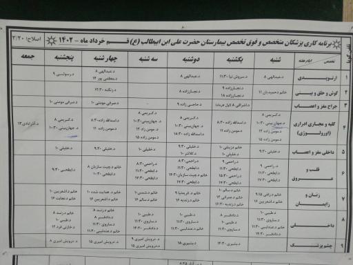 بیمارستان حضرت علی ابن ابیطالب (ع)