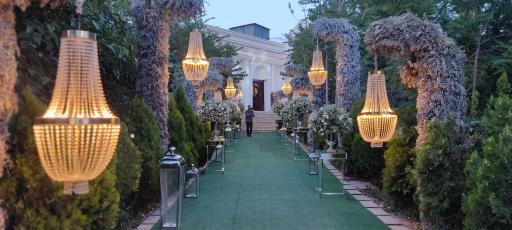 عکس باغ تالار نیاوران