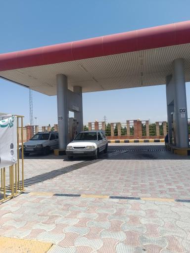 عکس پمپ گاز سی ان جی کمربندی شرق اصفهان