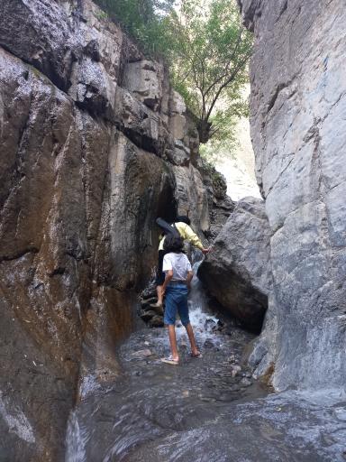 عکس آبشار قره‌ سو