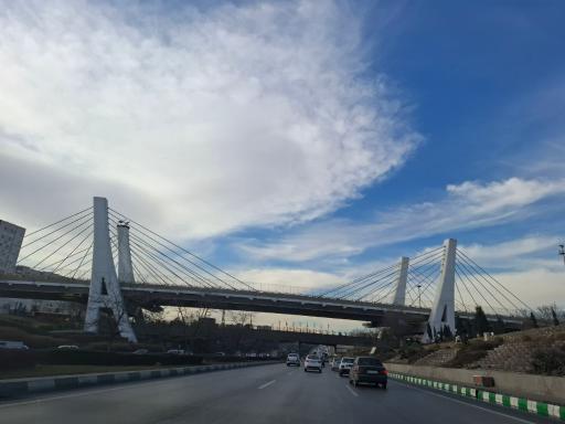 عکس تقاطع غیر همسطح امام حسین