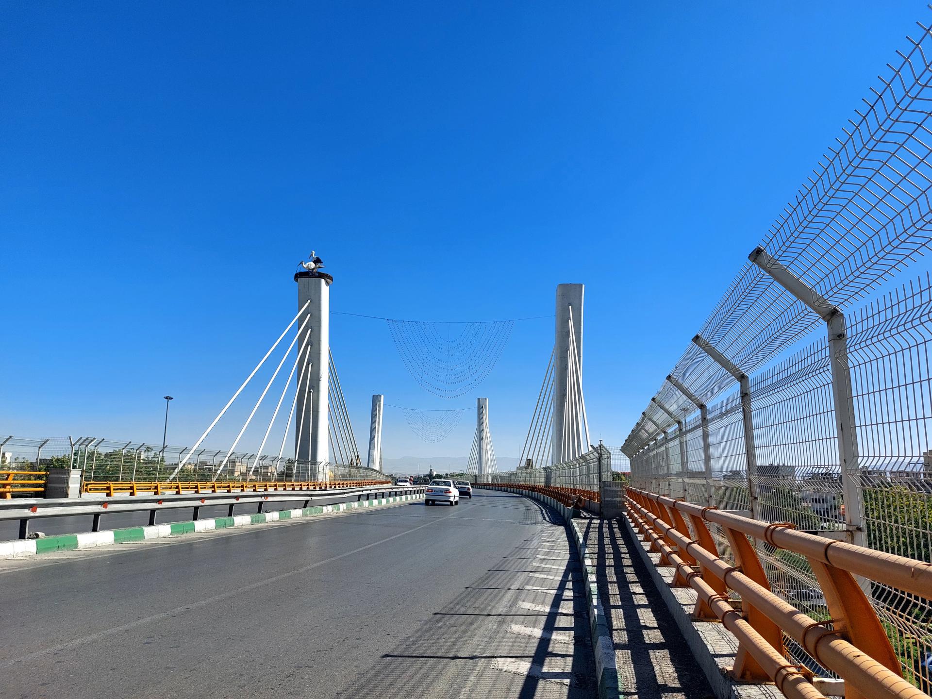 عکس تقاطع غیر همسطح امام حسین