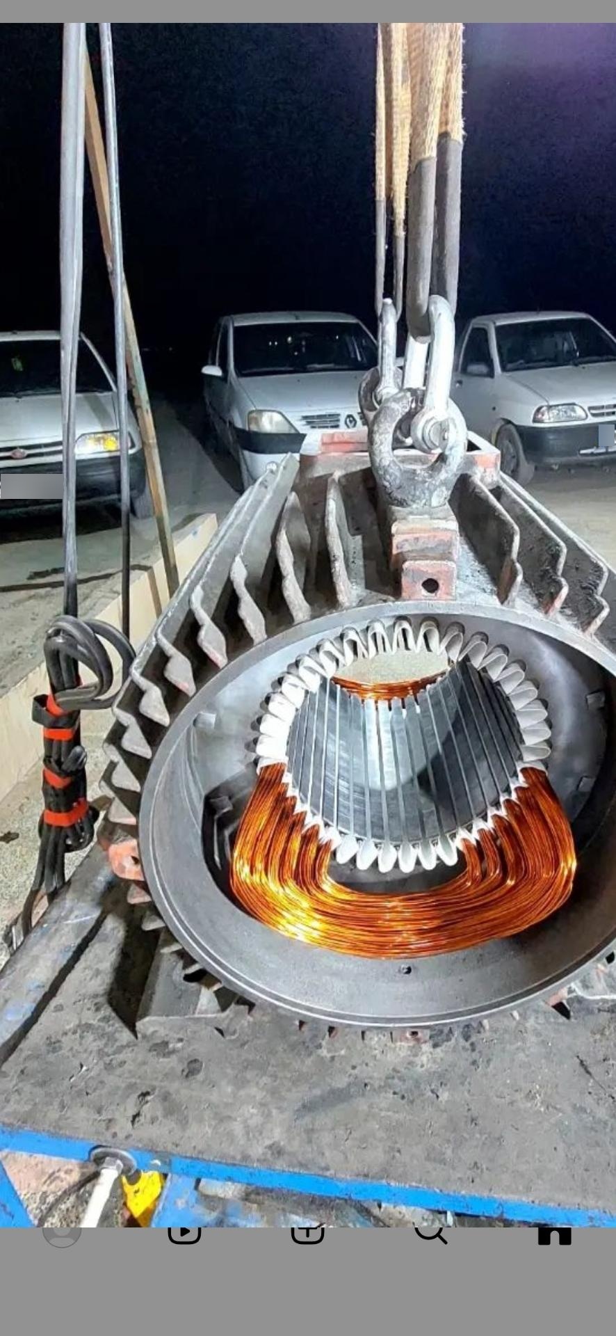 عکس سیم پیچی مهدی 