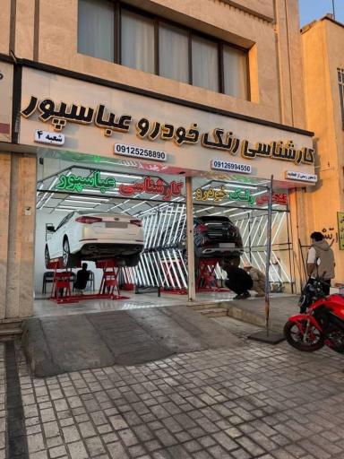 عکس کارشناسی و تشخیص رنگ عباسپور شعبه 4