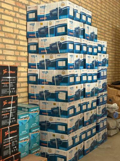 عکس پخش تاسیساتی و پمپ آب رنجبر