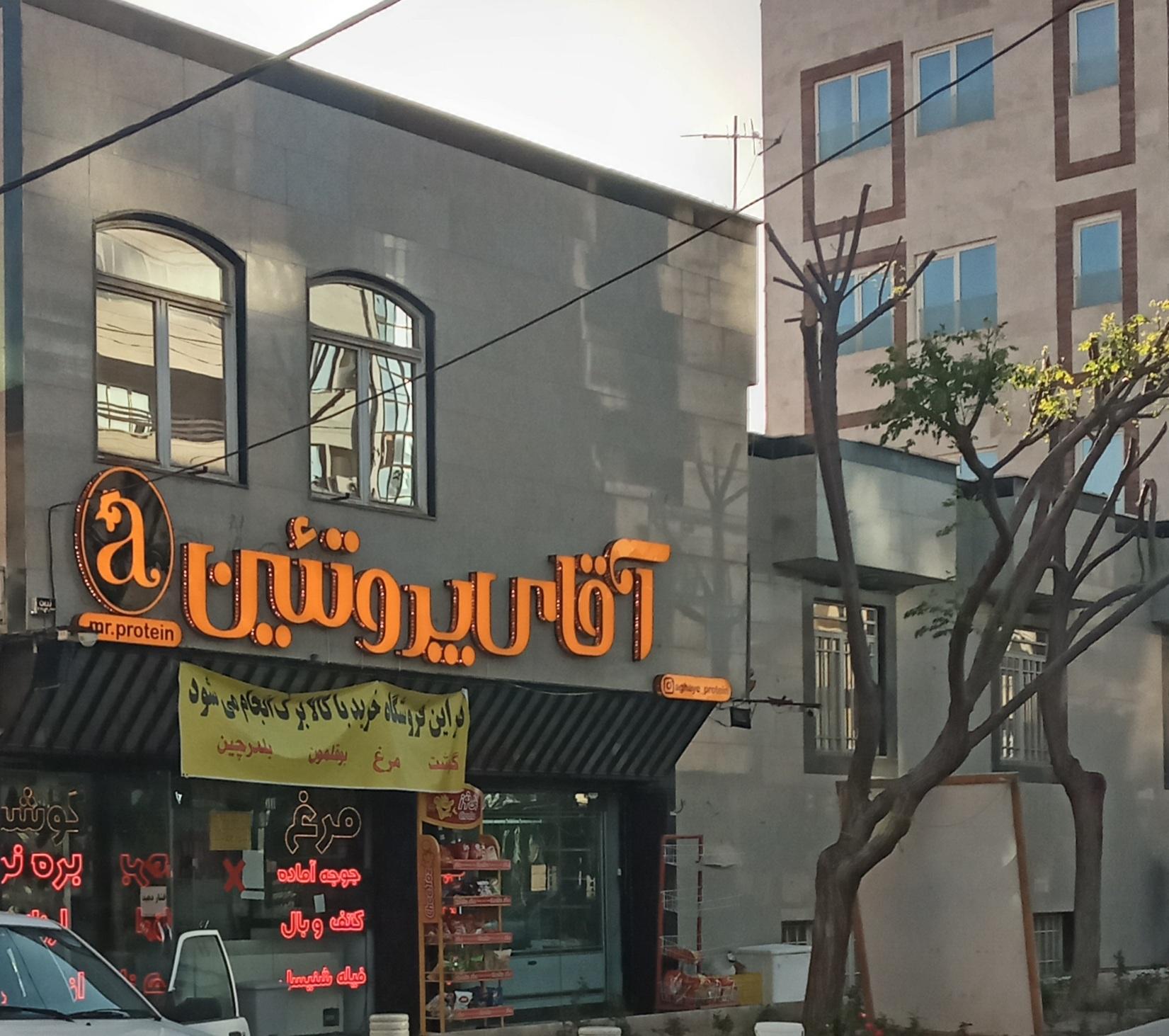 عکس آقای پروتیین