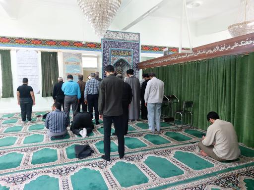 عکس مسجدبهشت رضا(ع)وحسینیه مالک اشتر